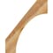 Ekena Millwork 4"W x 24"D x 30"H Westlake Rough Sawn Knee Brace, Western Red Cedar BRC04X24X30WTL00RWR - alternate 2